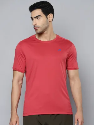 Alcis Men Red Slim Fit T-shirt EcoFriendlyTextiles