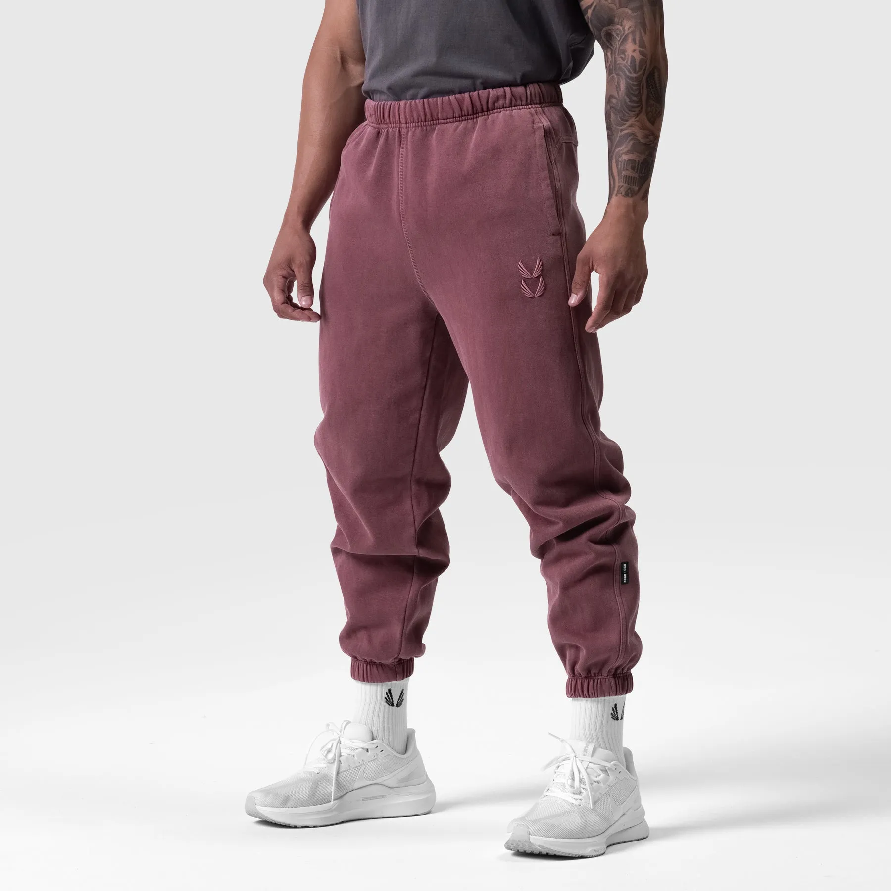 0922. Tech Essential? Sweats - Faded Crimson TaglessDesign