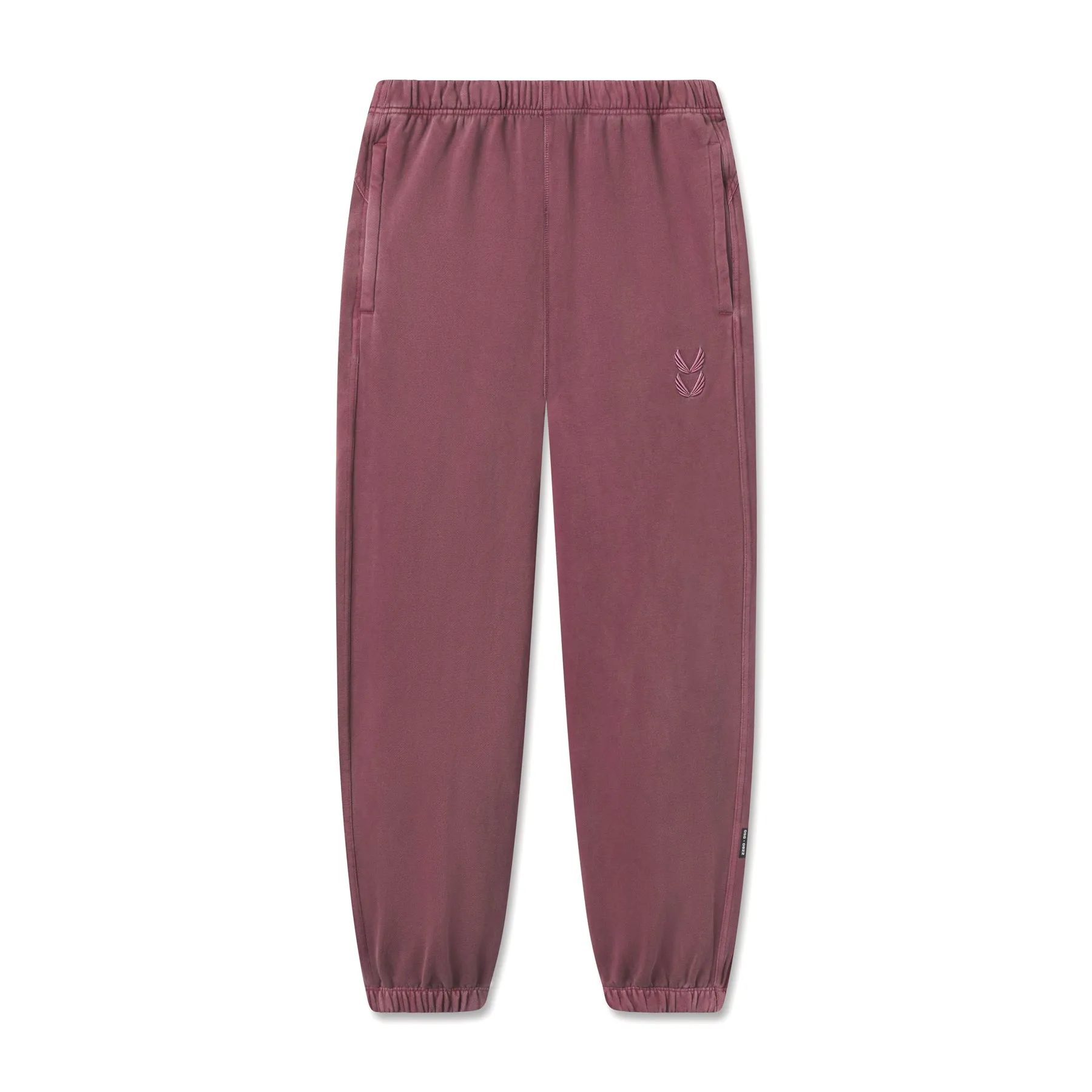 0922. Tech Essential? Sweats - Faded Crimson No Iron ripstop fabric