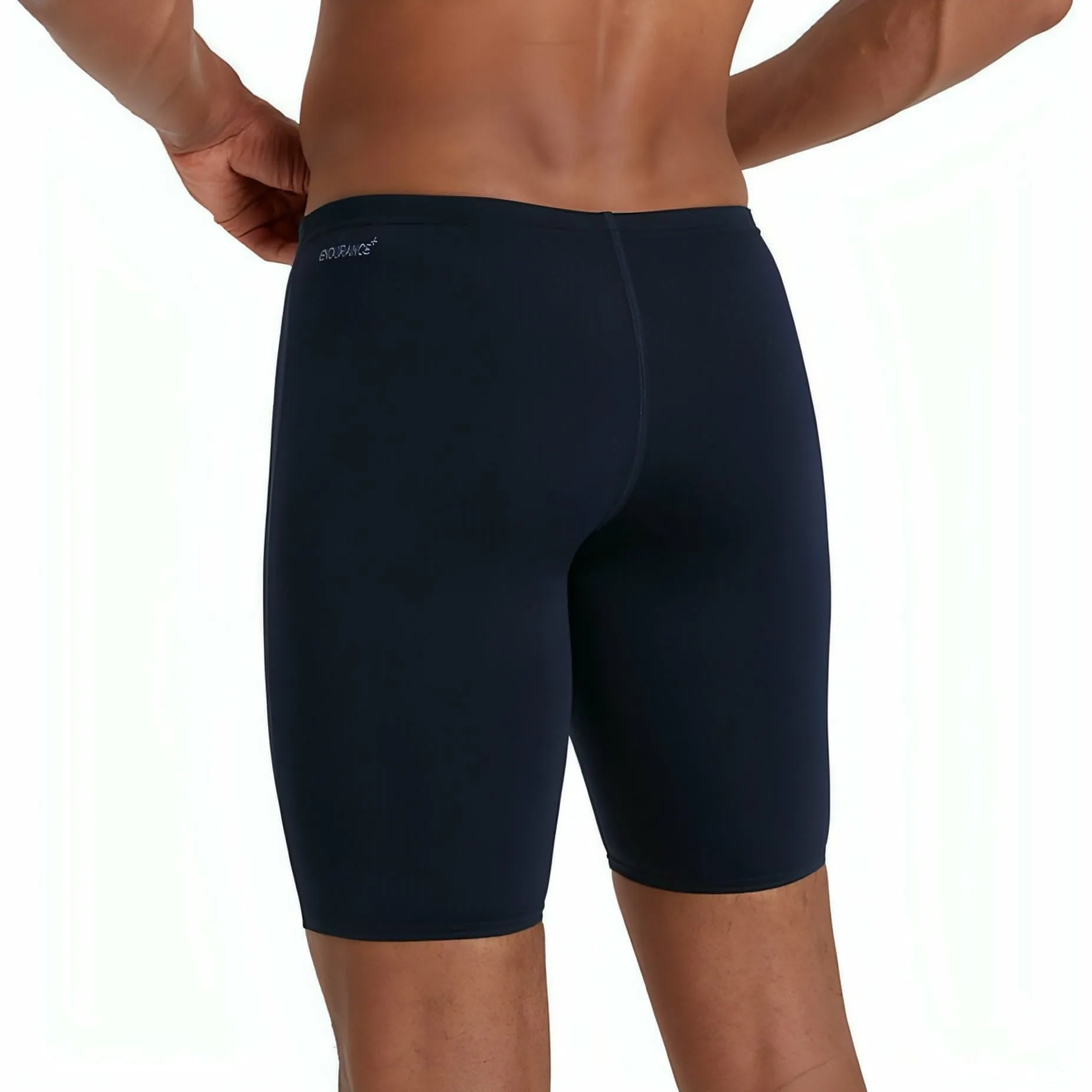 Speedo ECO Endurance Plus Mens Swim Jammer Shorts - Navy Beach Style Anti Sag Waistband