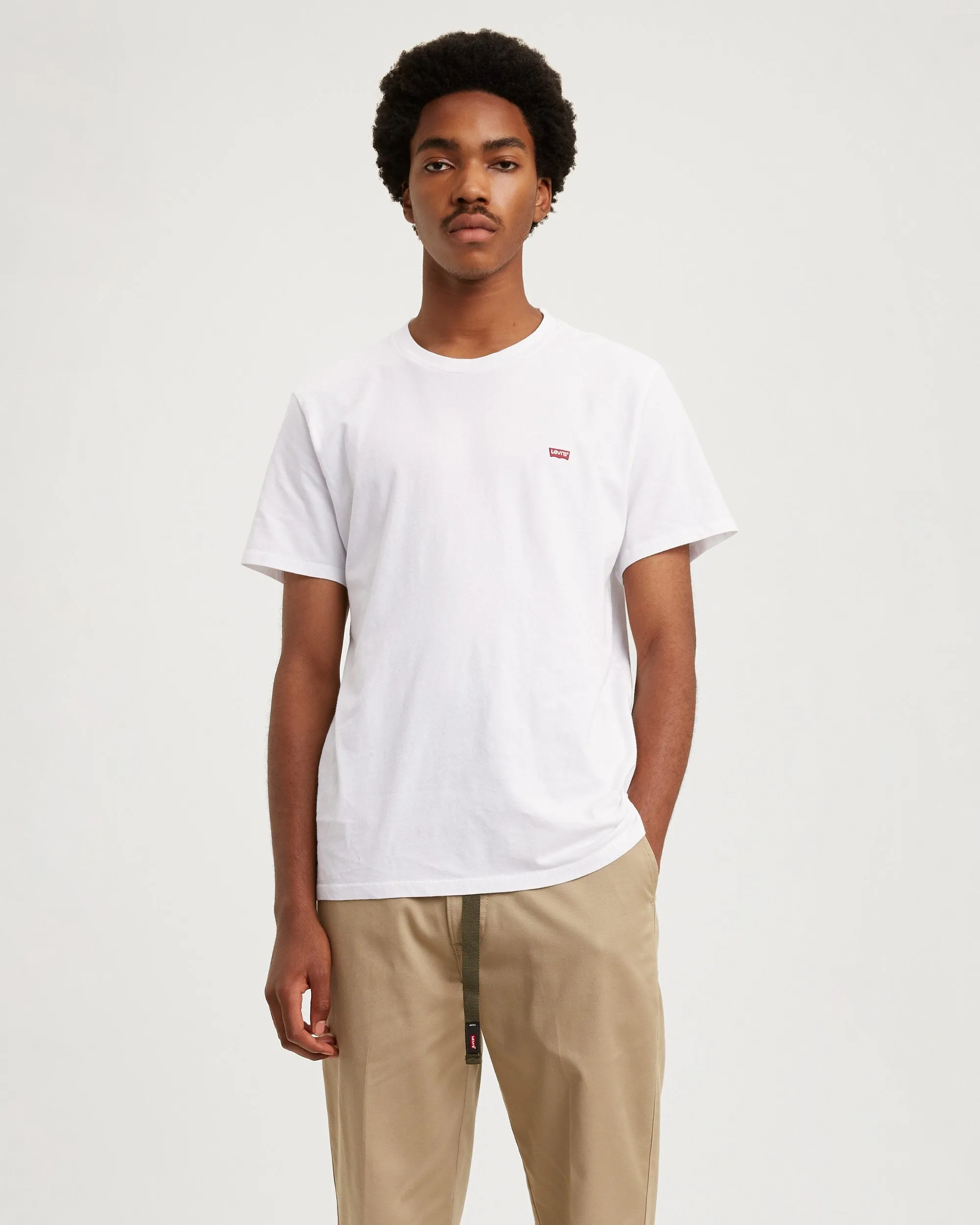 Teen Outfit Elegant Levi's? Original HM Tee - White