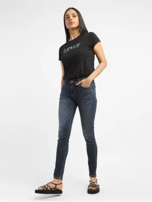 Simple Comfort All Season Women's 710 Blue Skinny Fit High Rise Jeans