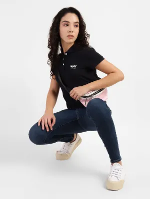 Women's 710 Blue Skinny Fit Mid Rise Jeans Outdoor Comfort Minimal Fit