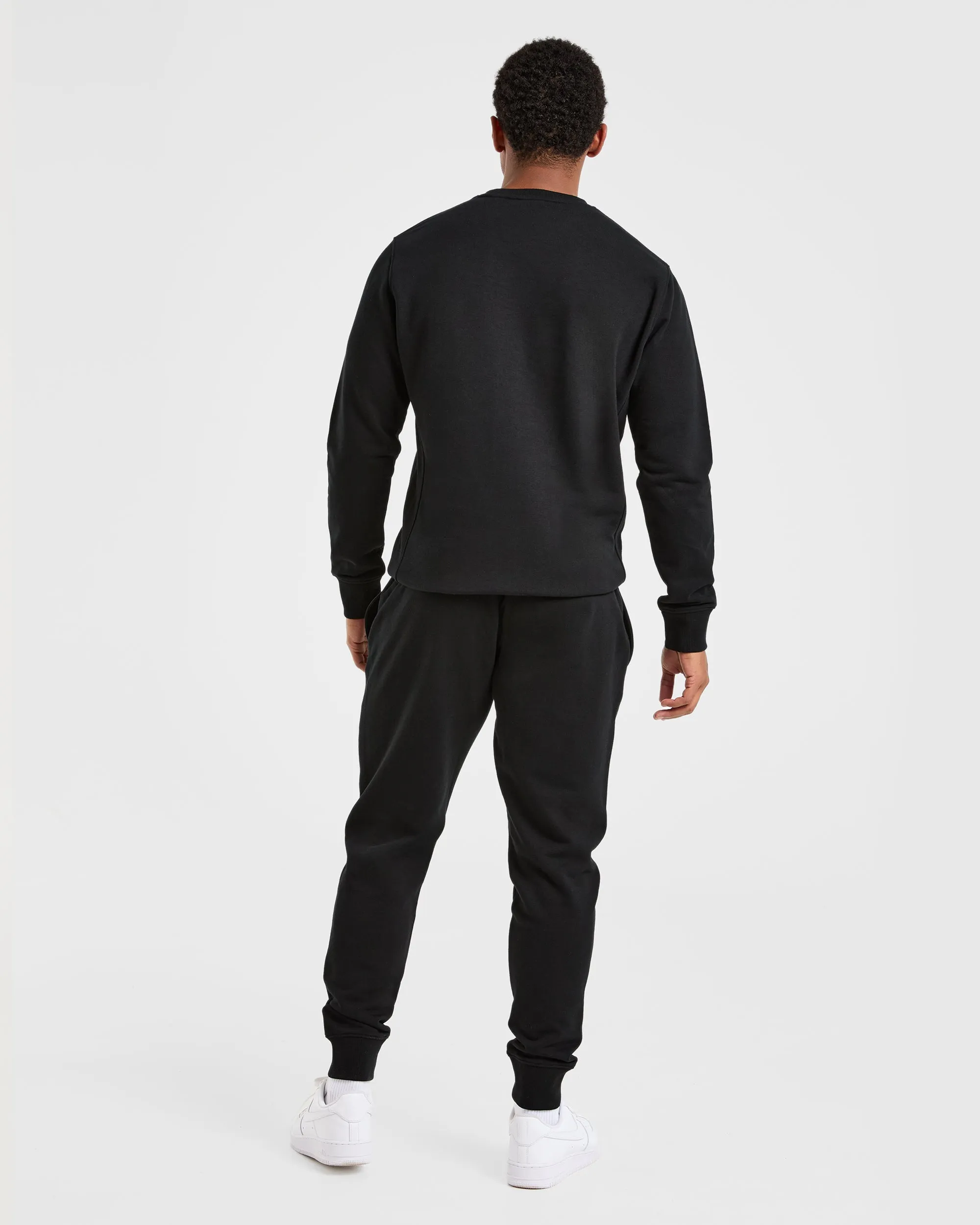 Thermal Insulation All-day Comfort Essential Lightweight Sweater - Black