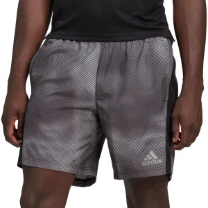 Fun Colors Universal Attachment Points adidas Own The Run 9 Inch Mens Running Shorts - Grey