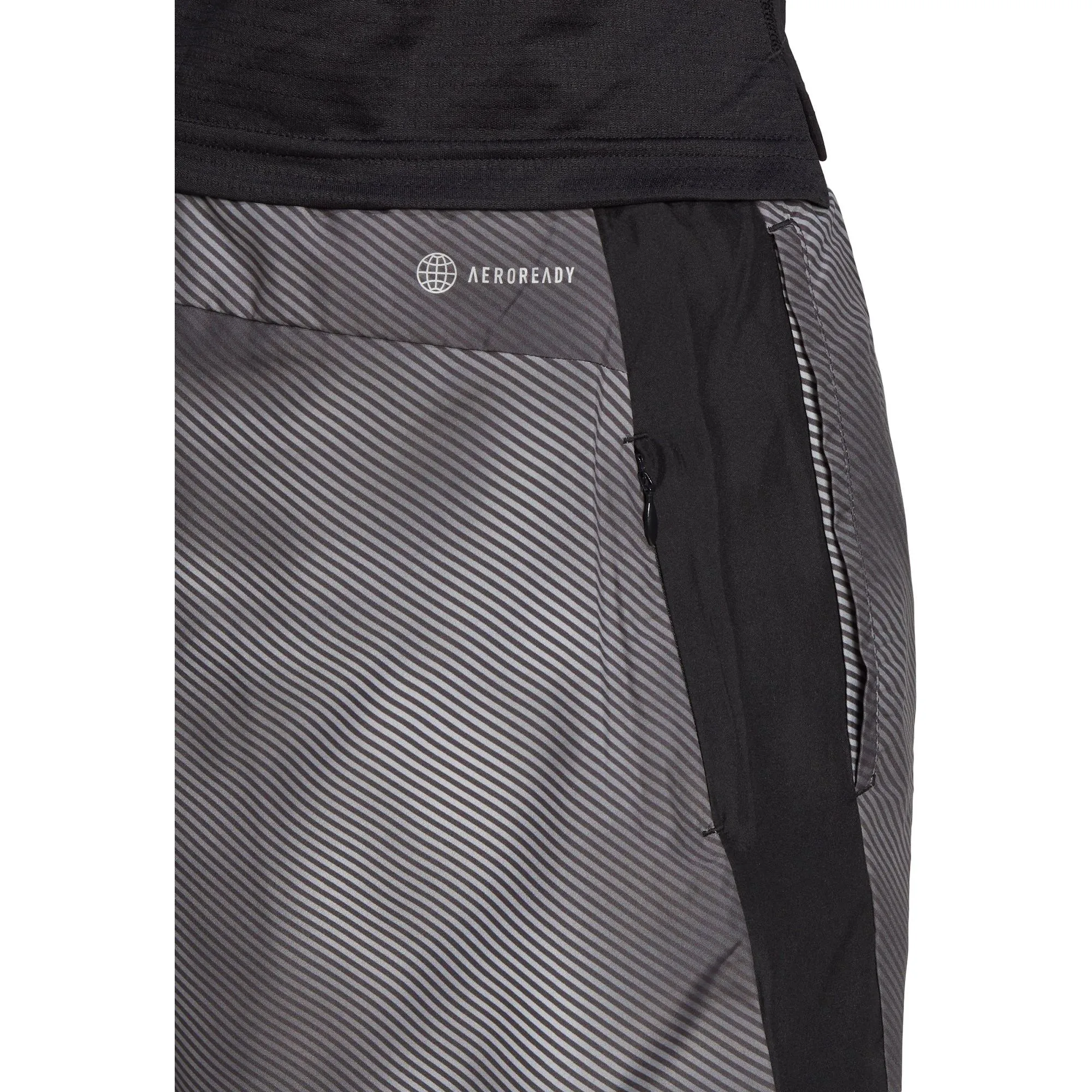 adidas Own The Run 9 Inch Mens Running Shorts - Grey construction work Flats