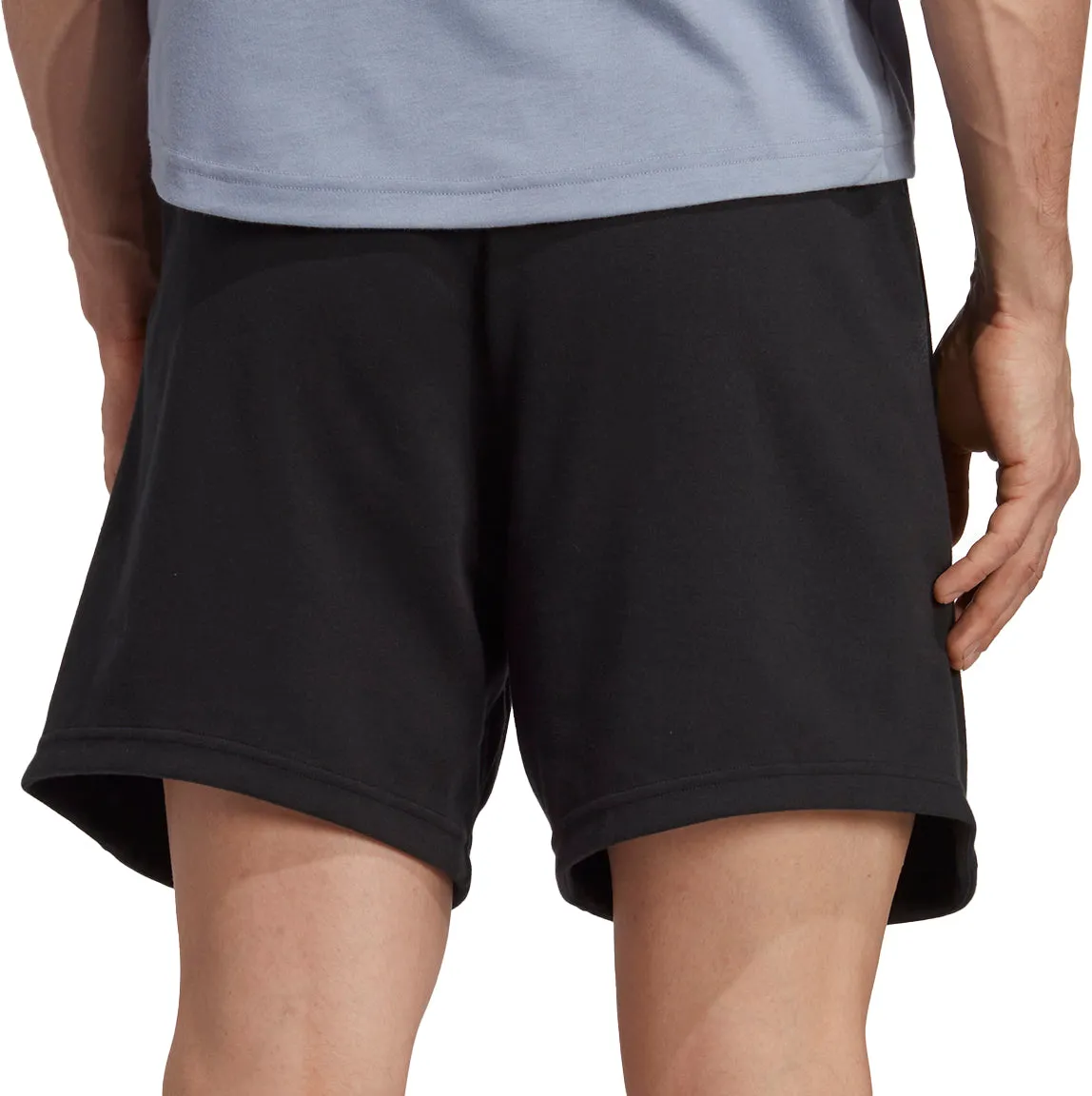 adidas Yoga Base 7 Inch Mens Training Shorts - Black MultiPocket Design