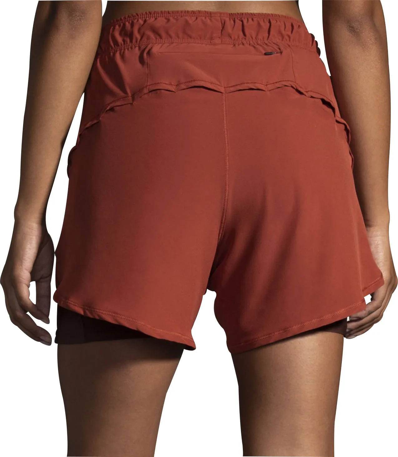 Athletic Comfort souvenir choice Brooks Chaser 5 Inch 2 In 1 Womens Running Shorts - Red