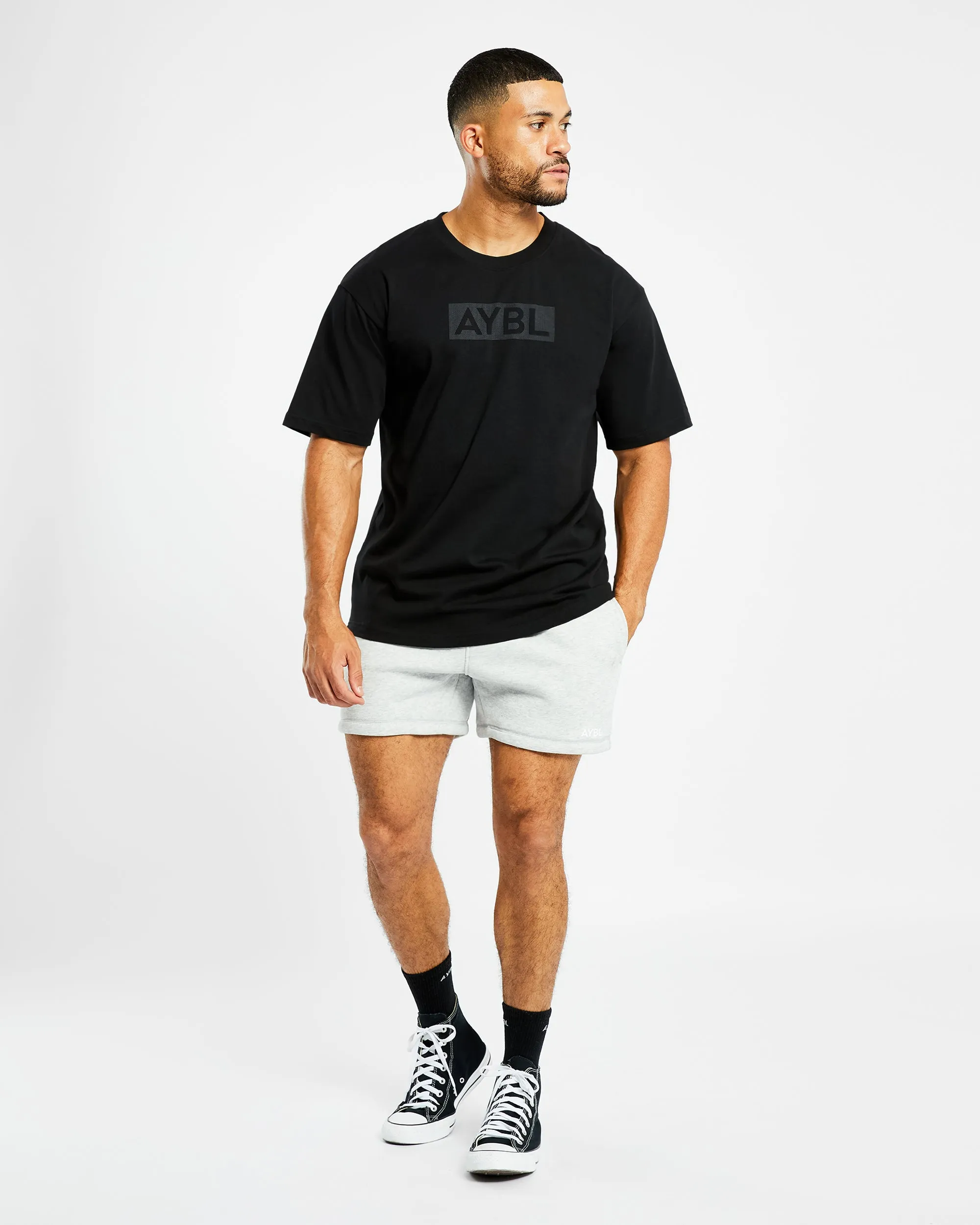 Core T Shirt - Black Wrinkle Resistant Cloth Minimalist Style