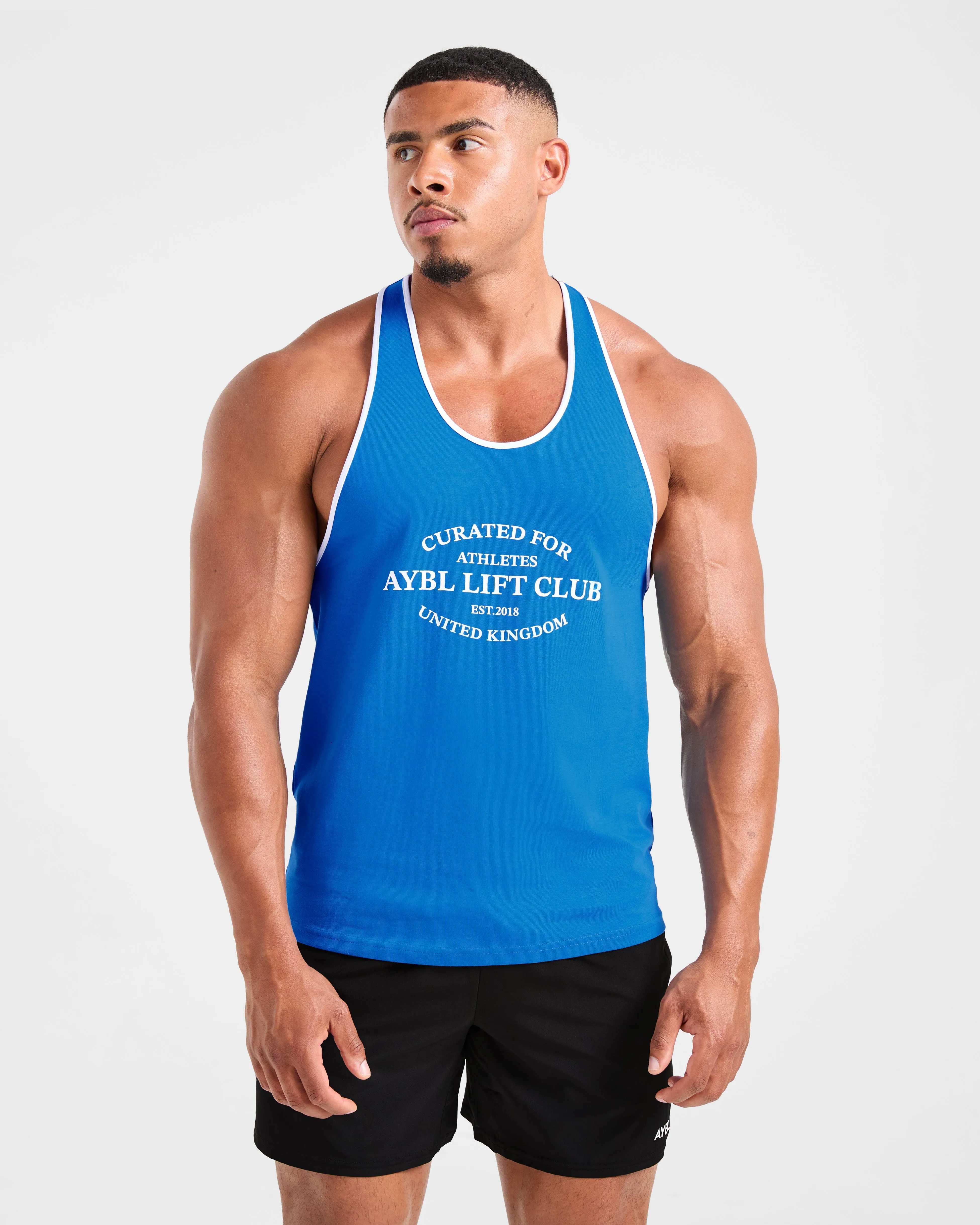 Lifting Stringer - Electric Blue Elastic Cuff Core Ease