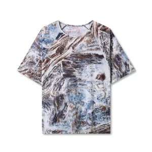 Classic Style Tight Fit 1089. Ice-Skin? Oversized Tee - Realtree? Aspect