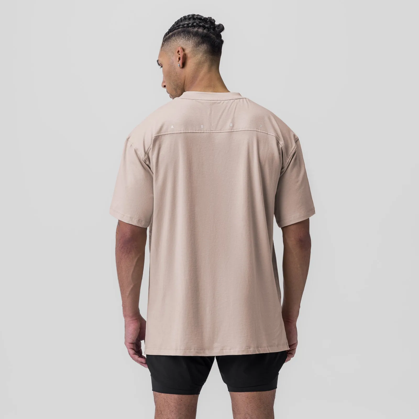 0824. Supima? Oversized Tee - Chai Light and Breezy LayeringFriendly
