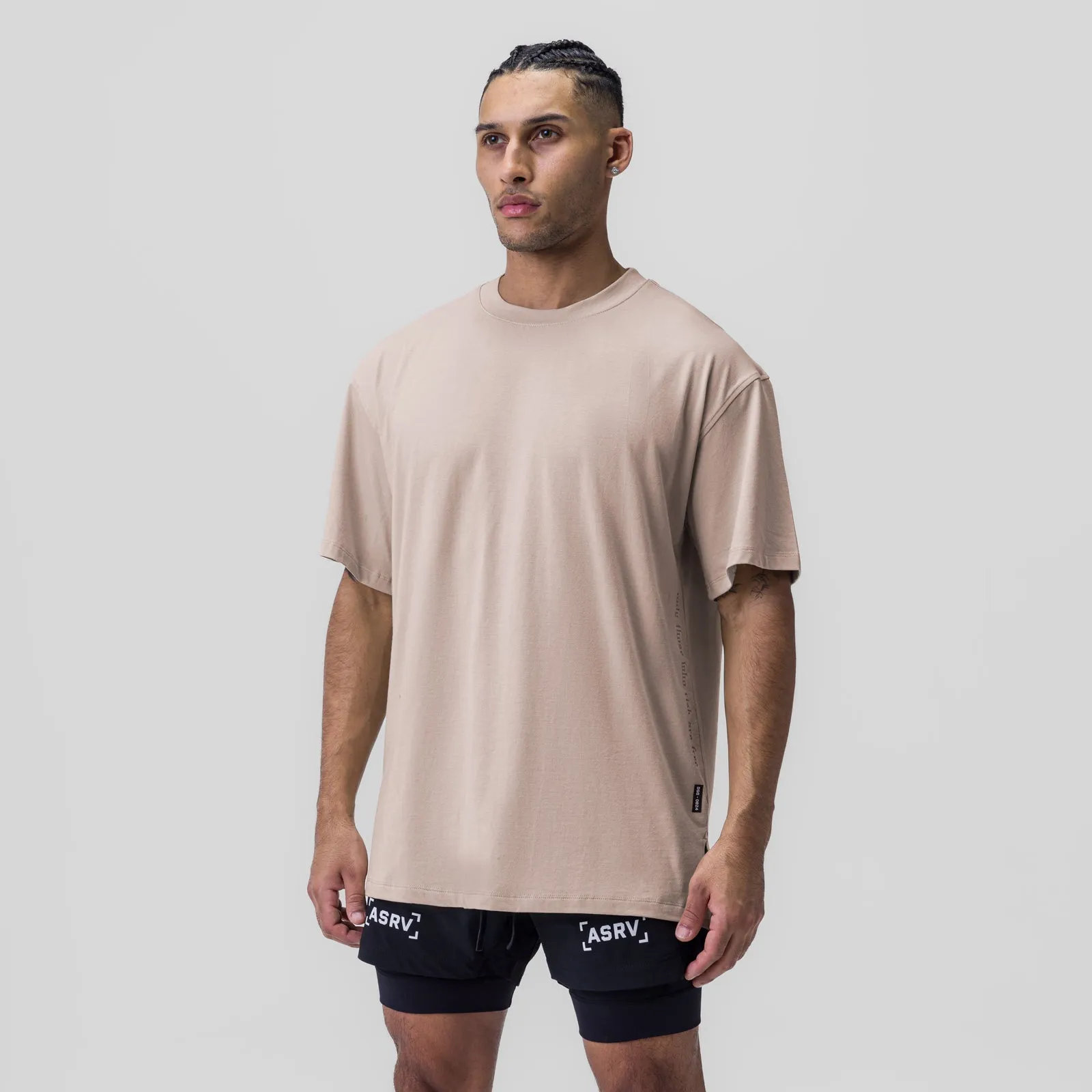 0824. Supima? Oversized Tee - Chai Seasonal Wear