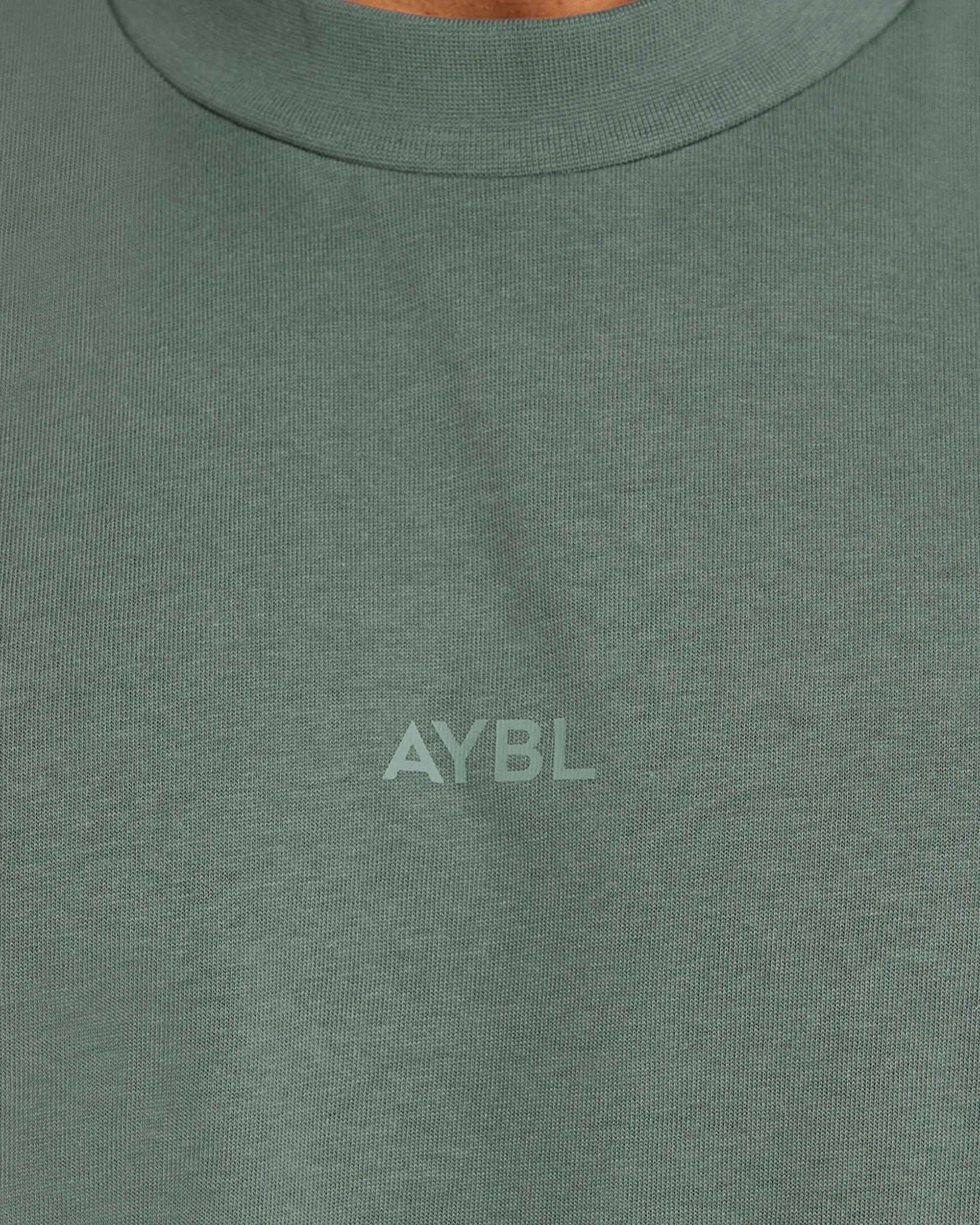 Friction Free Inner Lining Craft Oversized T Shirt - Vintage Sage