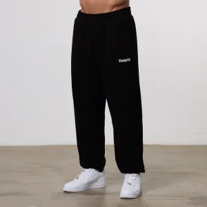 Vanquish Dark Script Black Oversized Sweatpants Organic Cotton