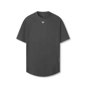0948. Laser-Vent? Established Tee - Space Grey Sweat Absorbent