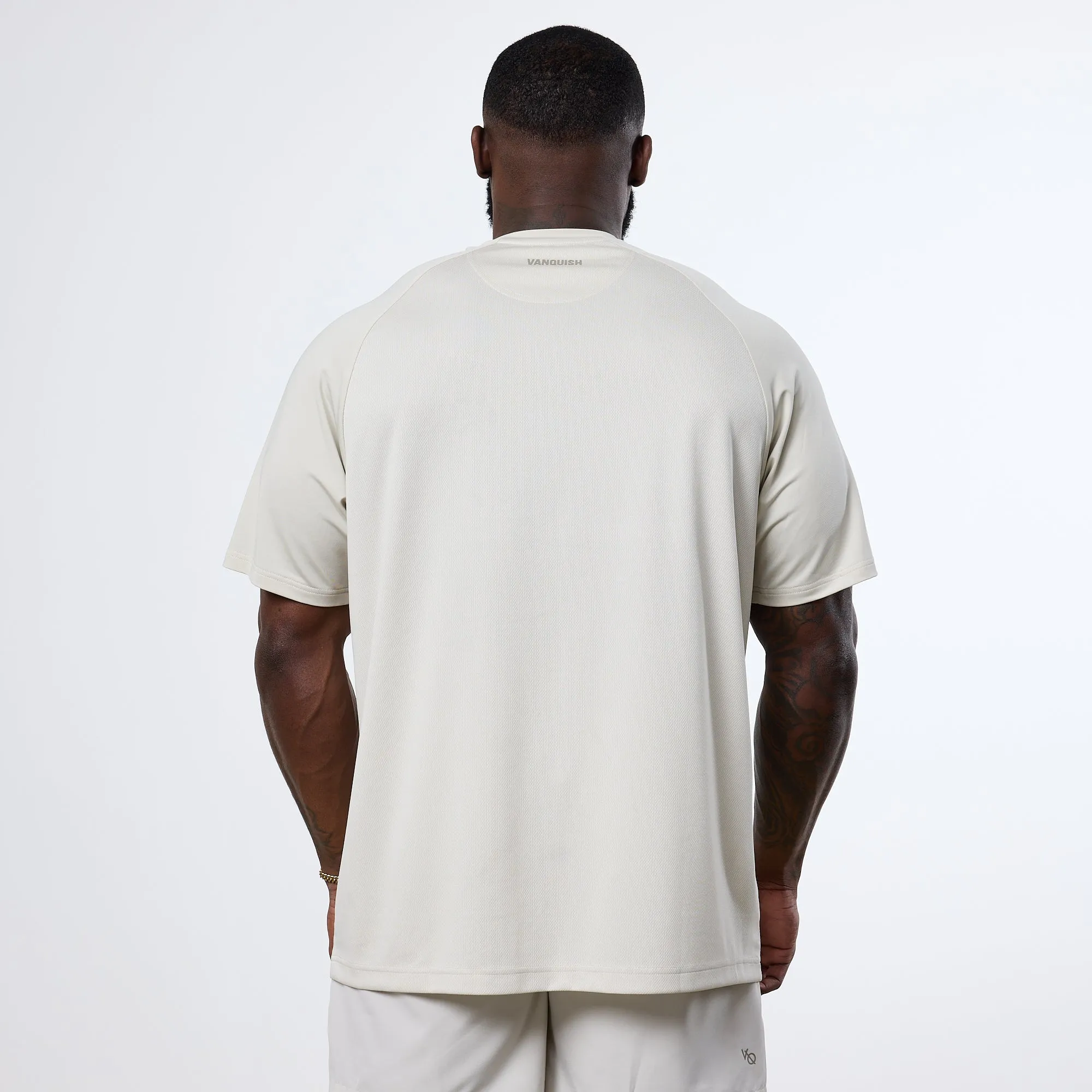 Vanquish Essential Stone Performance Oversized T Shirt Travel Comfort Relaxing Day