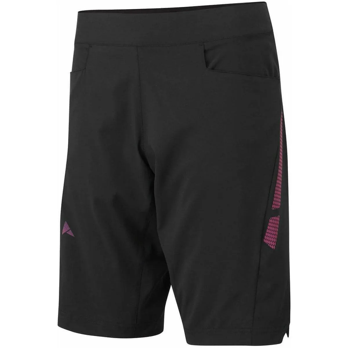 Fun Patterns All Day Comfort Altura Nightvision Lightweight Womens Baggy Cycling Shorts - Black
