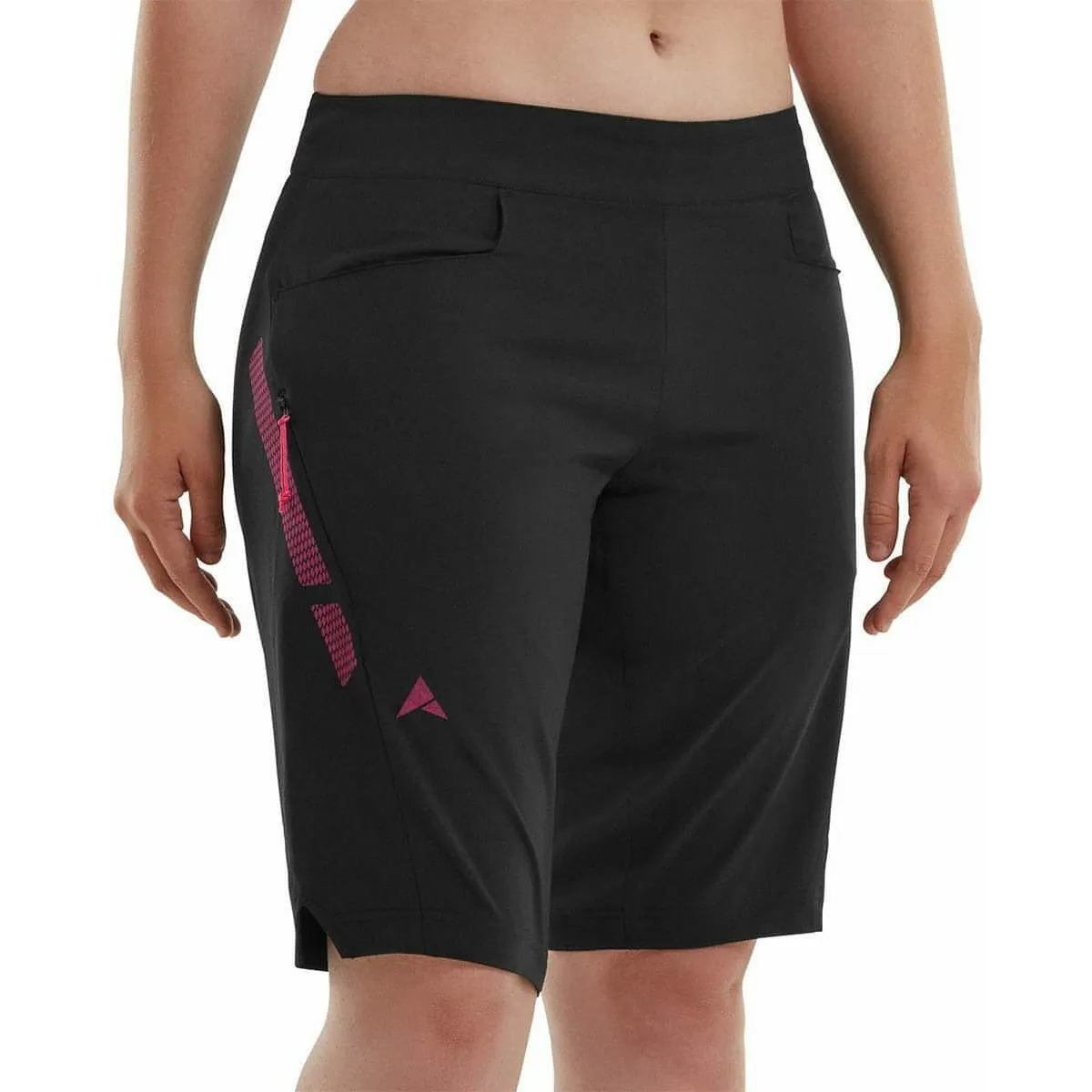 Bold Statement Eco Certified Dye Altura Nightvision Lightweight Womens Baggy Cycling Shorts - Black