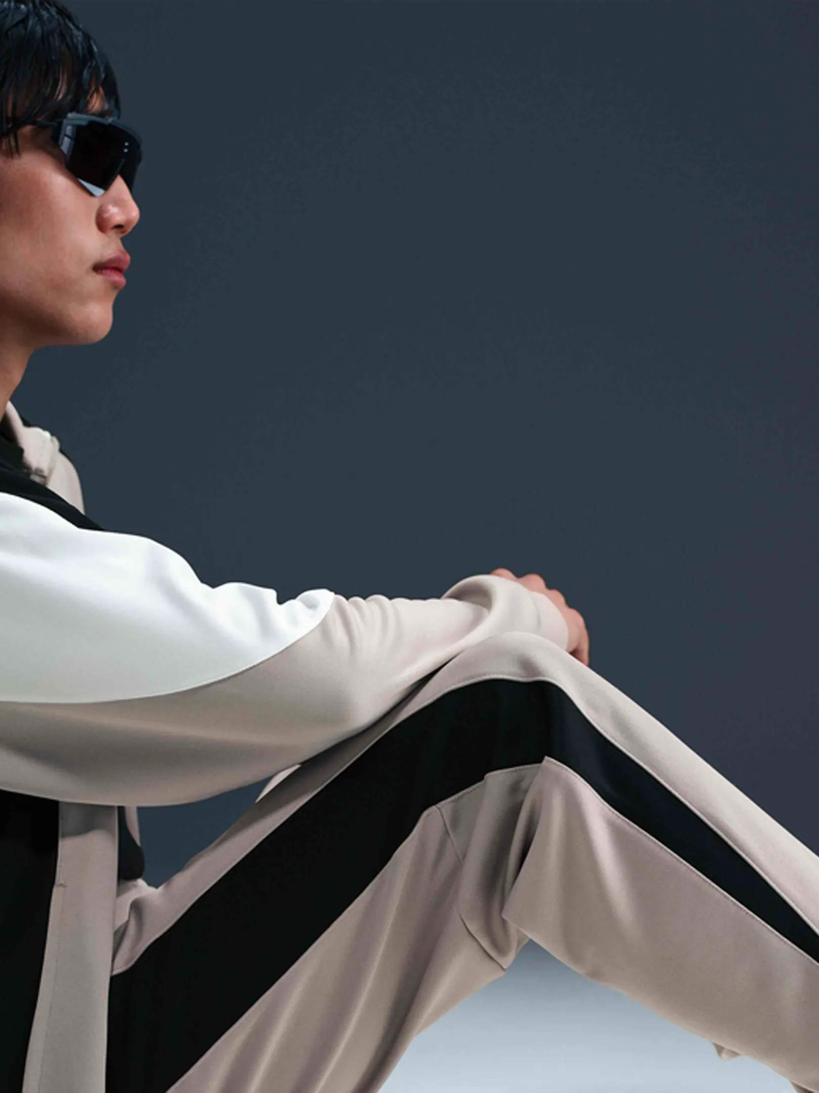 Flexible Ankle Cuffs FlexFoamPadding Poly-Knit Tracksuit Bottoms