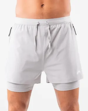 Flex Waist System Elite Swift Short 5" - Chrome