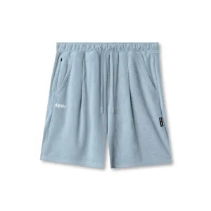 Easy Care Material 1094. Towel Terry Relaxed Short - Light Sky
