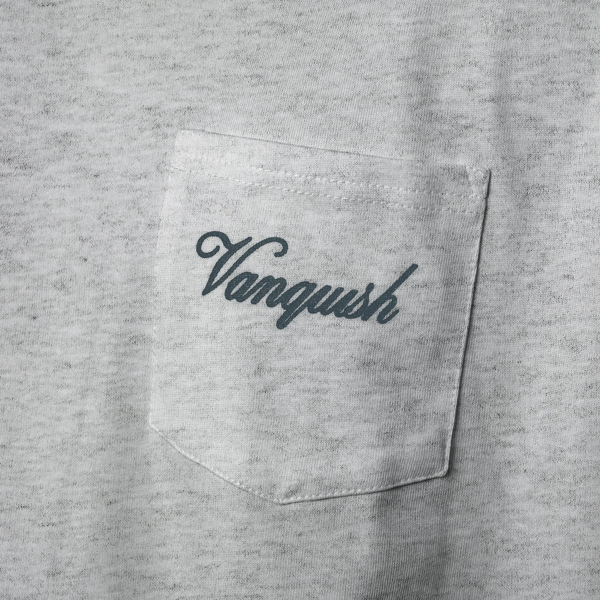 Vanquish Off Season Ice Marl Oversized Boxy Pocket T Shirt Comfortable Classic Smart
