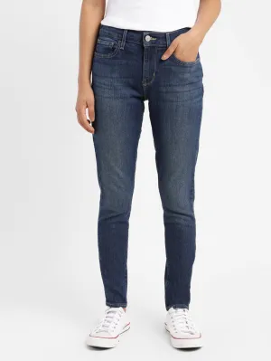 Effortless Look Spring Mood Brunch Outfit Formal Women's 710 Blue Skinny Fit Mid Rise Jeans