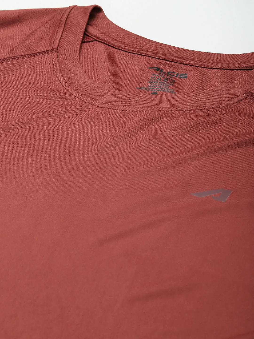 Eco Core Global Glow Alcis Men Rust Slim Fit T-shirt