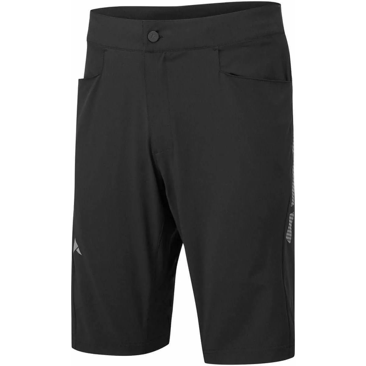 Leather Look Altura Nightvision Lightweight Mens Baggy Cycling Shorts - Black