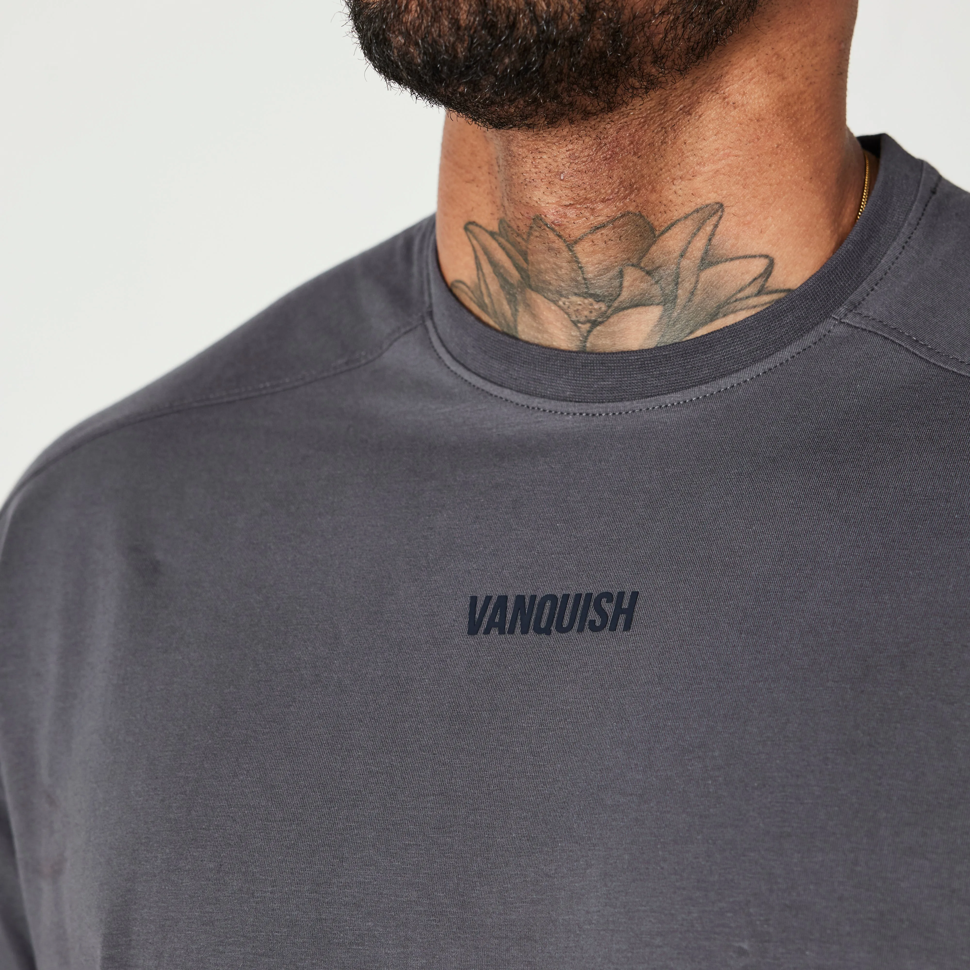 Vanquish Essential Denim Blue Oversized T Shirt Top Rated Teenager coolness