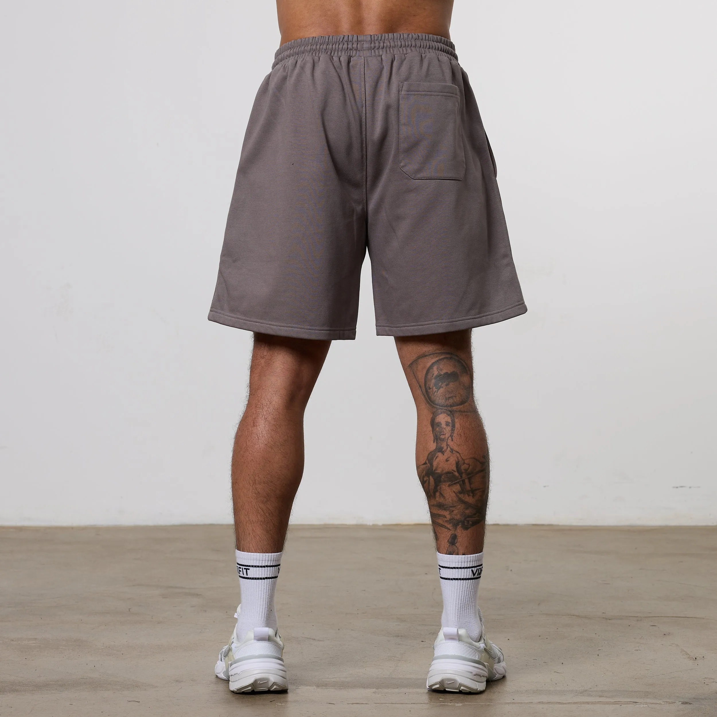 camping clothing Tapered leg Vanquish Essential Mushroom Oversized Heavyweight Shorts