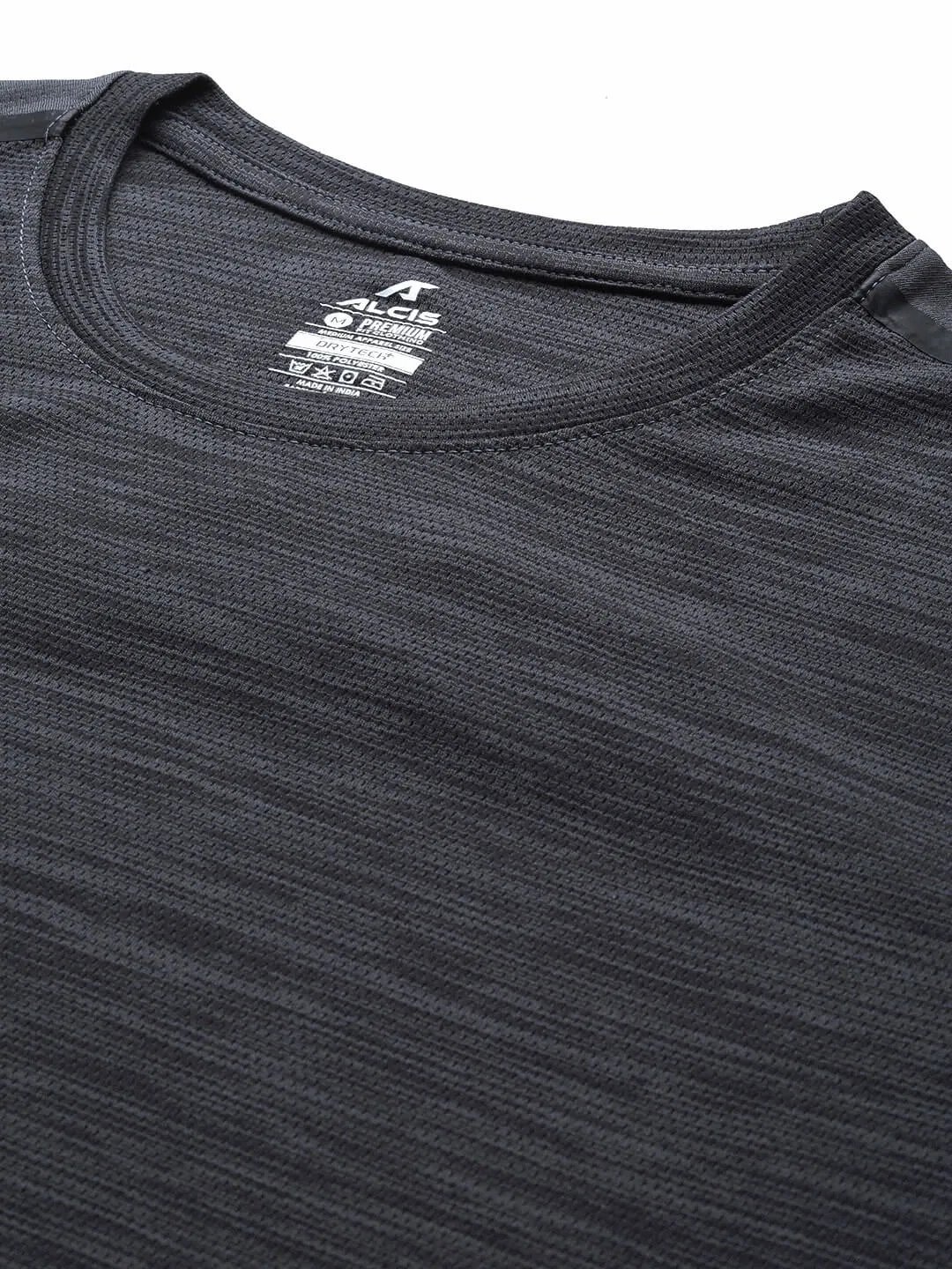 FadeResistant Dye Free Fit Alcis Men Anti Static Slim Fit T-shirt