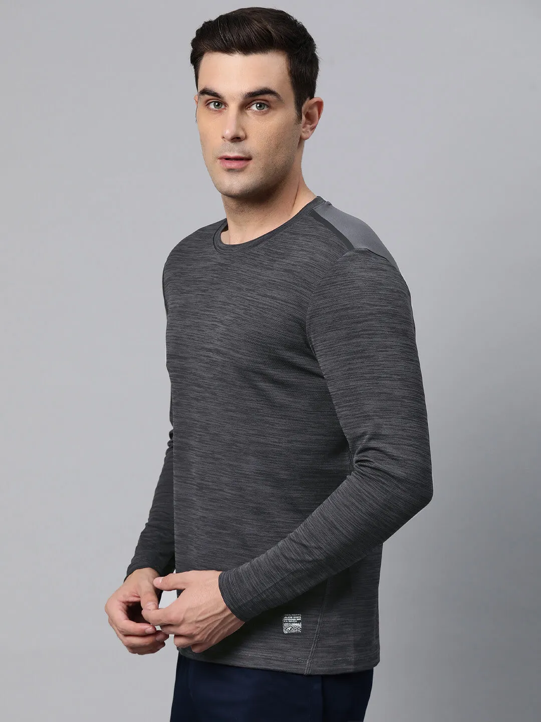 Busy Glow Alcis Men Anti Static Slim Fit T-shirt