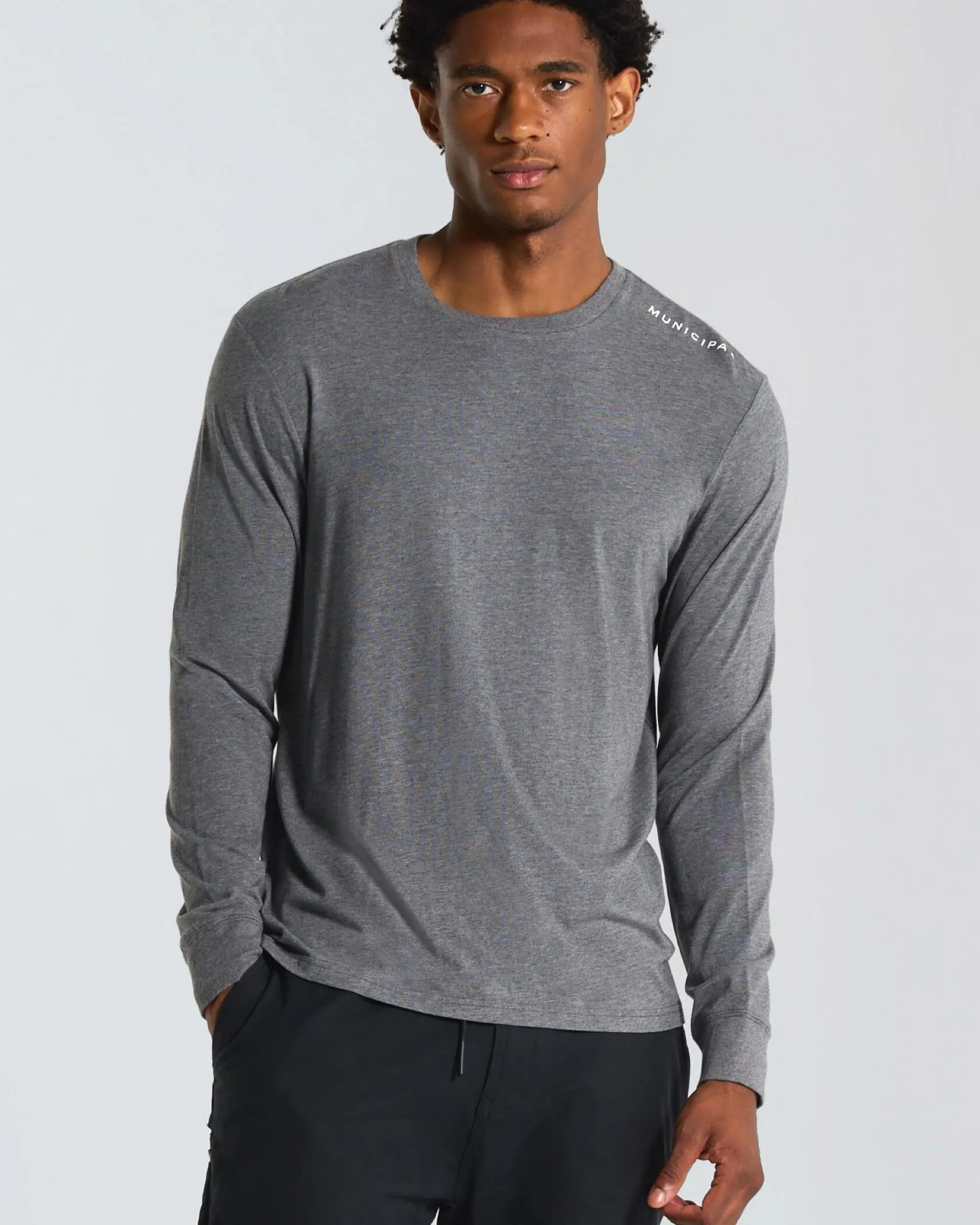 Enduro Stretch LS T-Shirt Model Edge Sky Mood