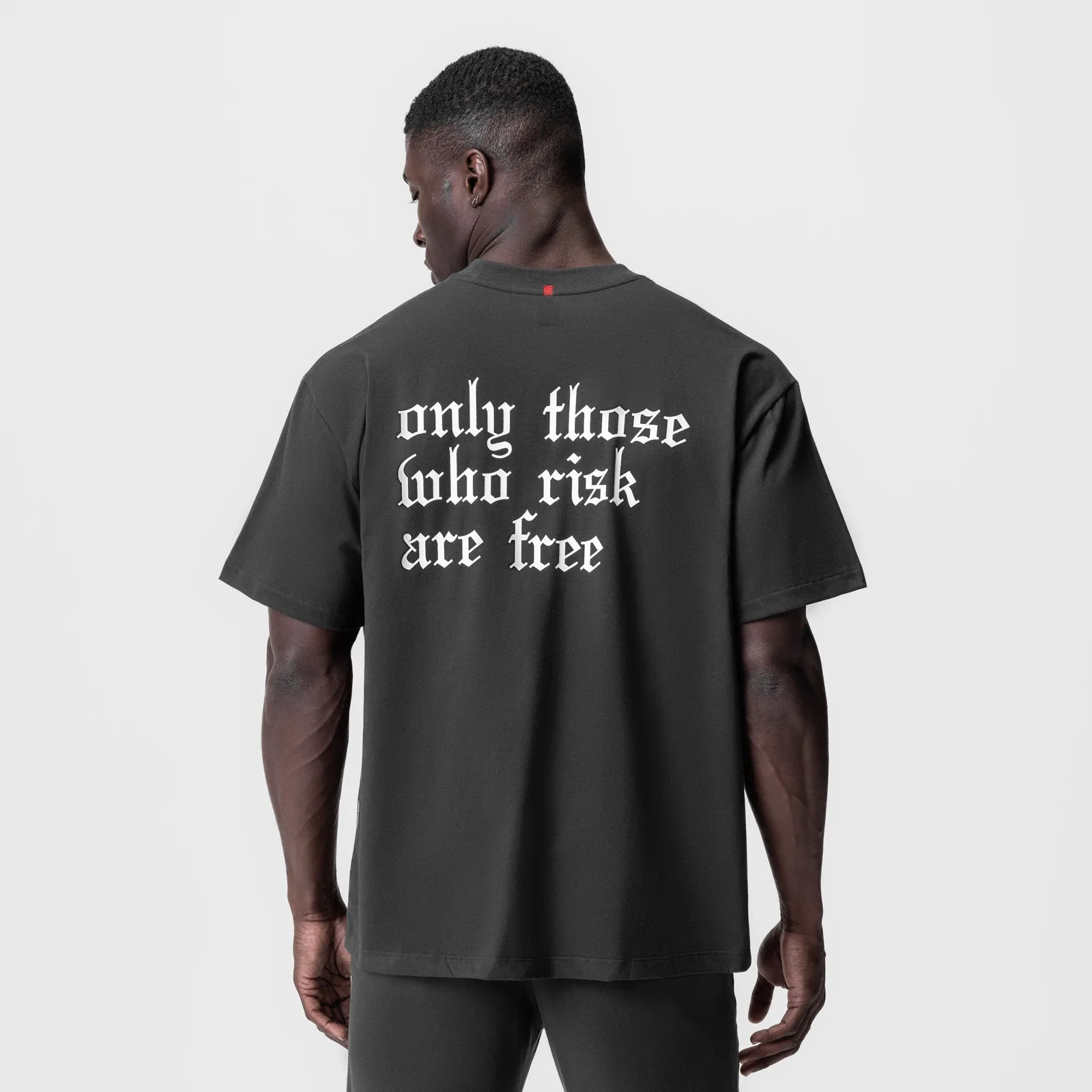 certified 0797. Tech Essential? Relaxed Tee - Space Grey/White "OTWR"