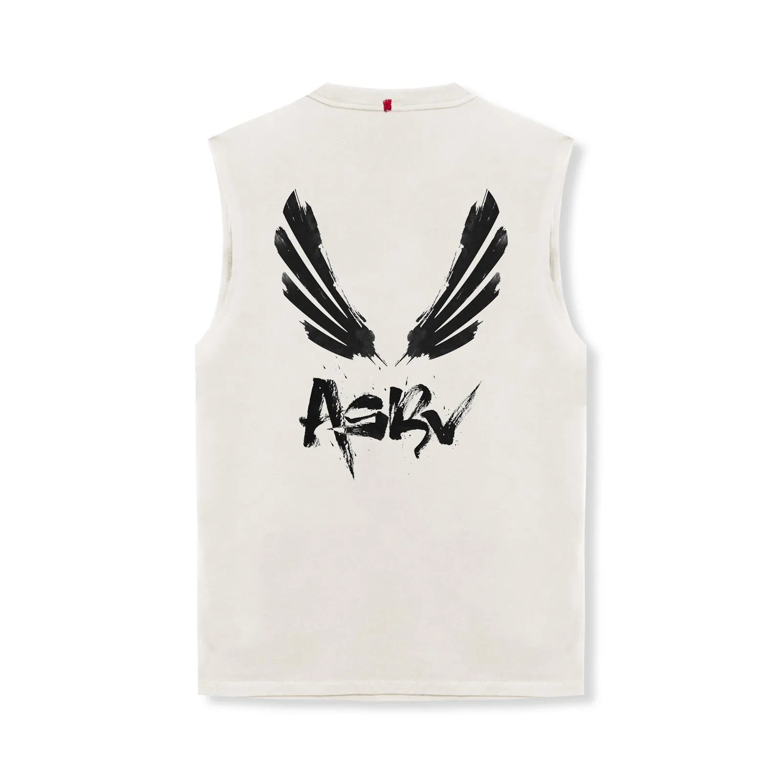 0807. Tech Essential? Relaxed Cutoff - Stone "Brush Wings/ASRV" air based