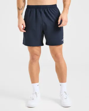 Core 7" Shorts - Navy Non Binding Leg Openings
