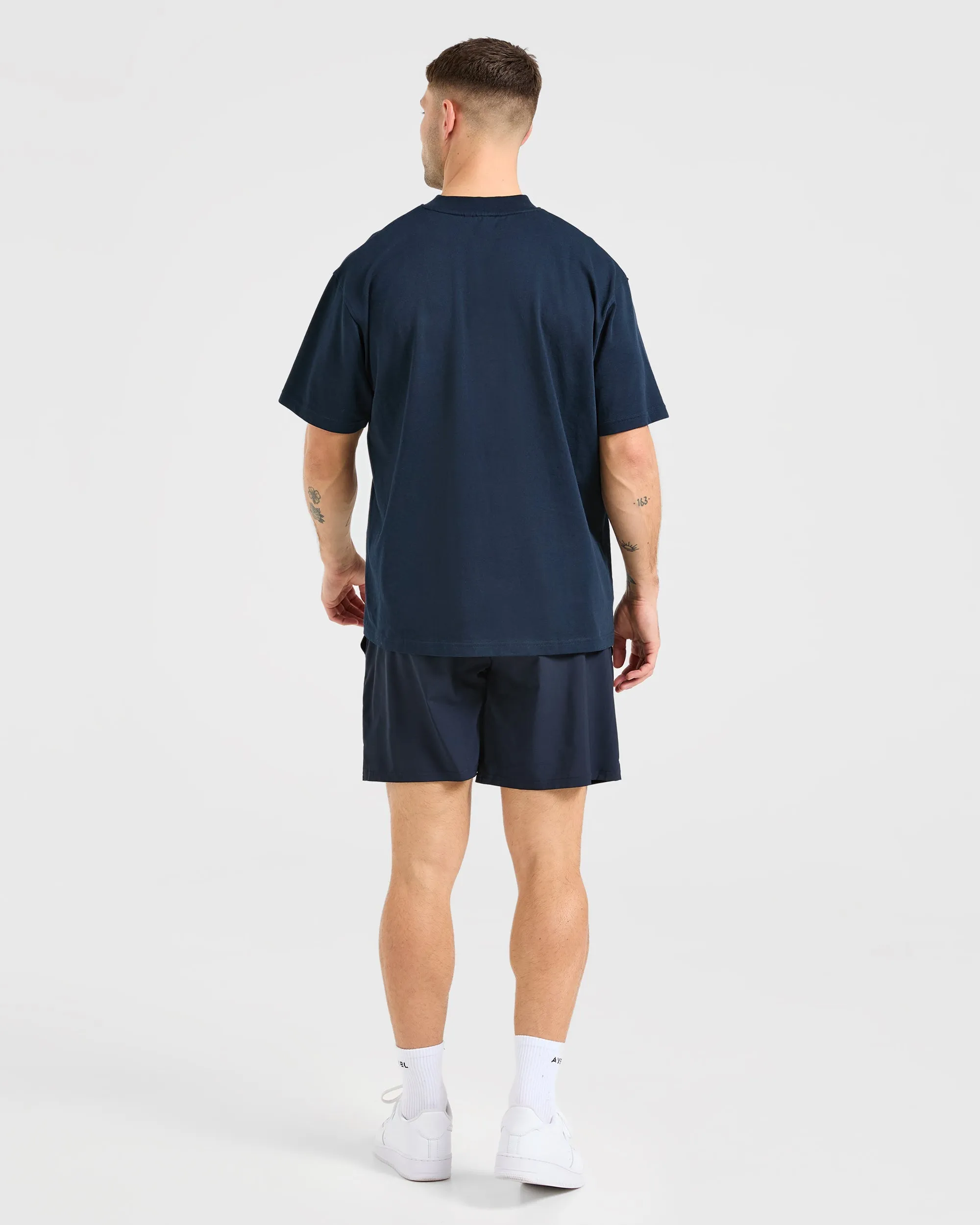 Core 7" Shorts - Navy Trendy Fashion Breathable Liner