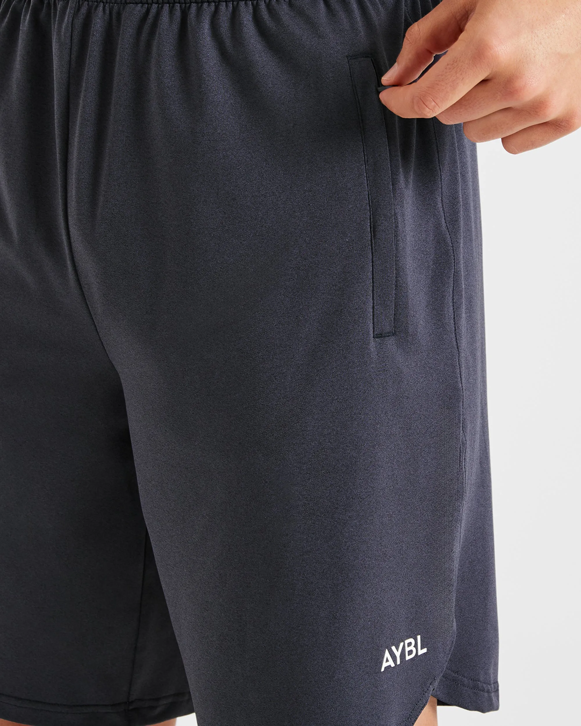 Reset Shorts - Deep Navy Mesh Fabric Warm Days