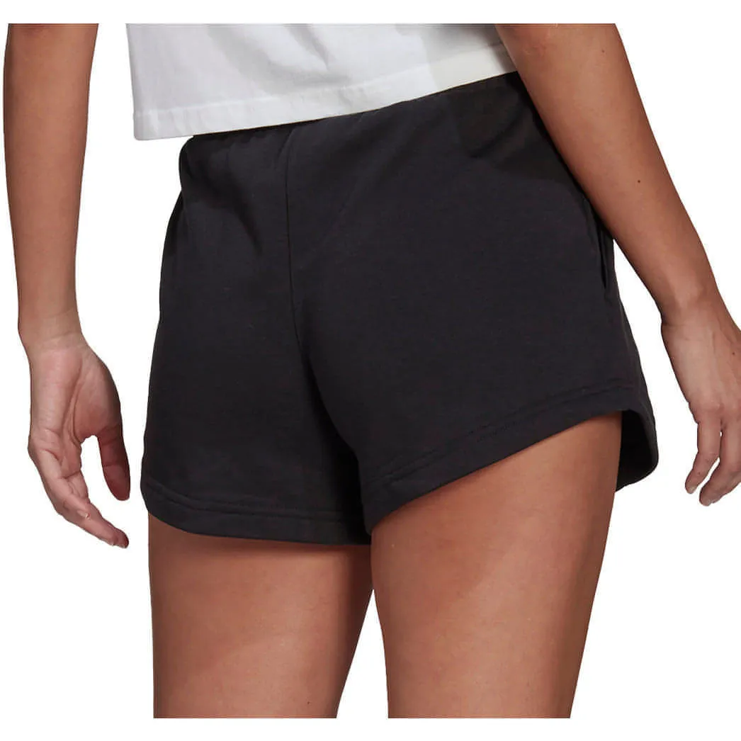 Stay Fresh adidas Hyperglam French Terry Womens Training Shorts - Black