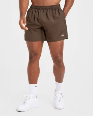 Core 5" Shorts - Deep Brown Warm Season