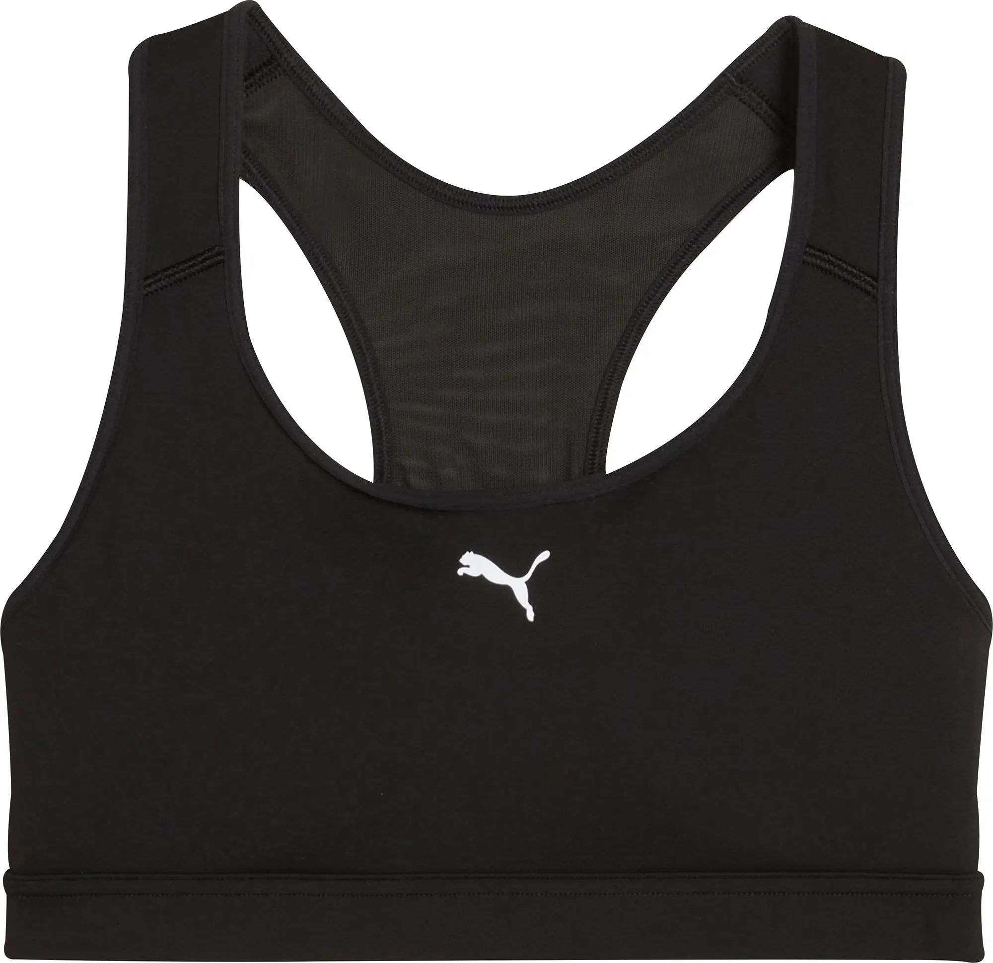 Comfortable lining Puma 4KEEPS Womens Running Sports Bra - Black