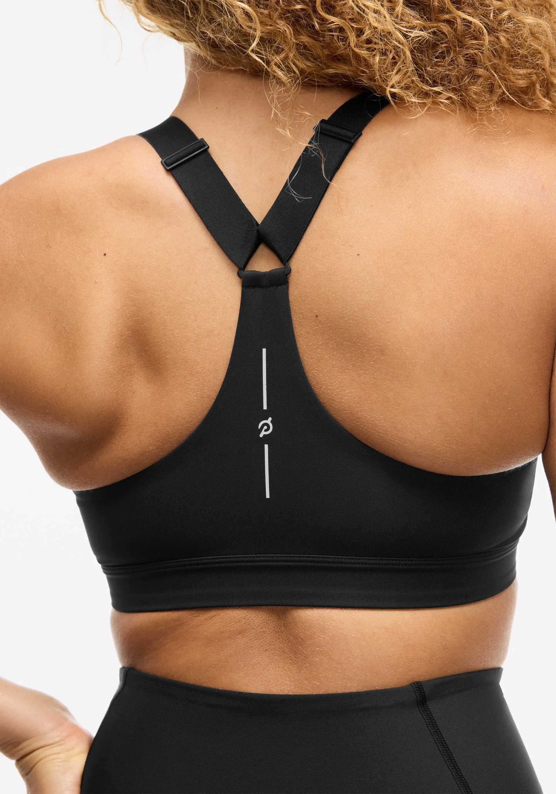 PaceForm Enhanced Support Zip Front Bra Short fit seams