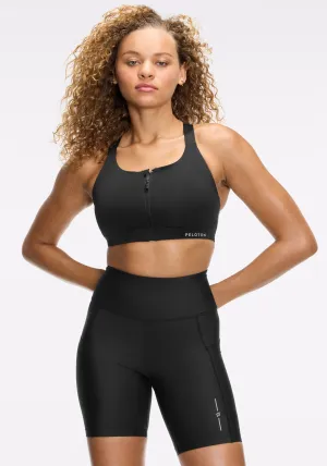 PaceForm Enhanced Support Zip Front Bra Supportive Padding