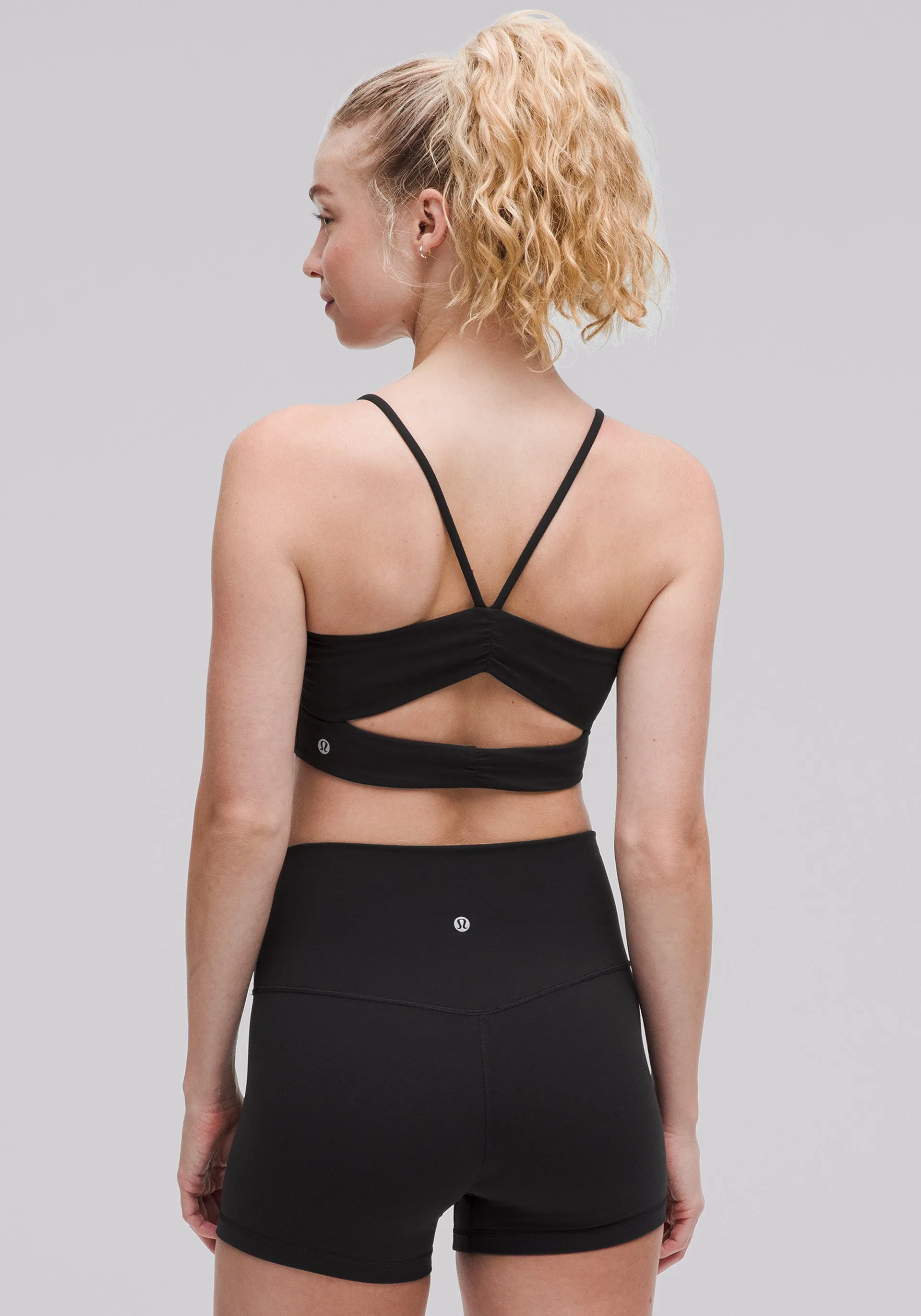 Nulu? Ruched Scoop-Neck Bra | Light Support, A/B Cup Everyday Use