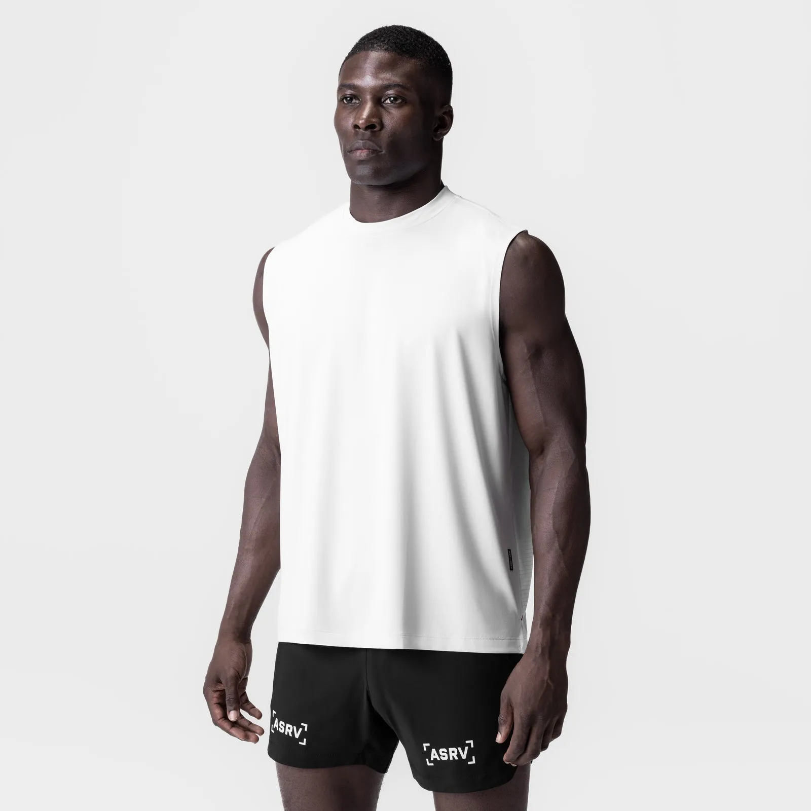 Layer Fit Enhanced Ventilation Panels 0927. 3D-Lite? 2.0 Lycra? Relaxed Cutoff - White
