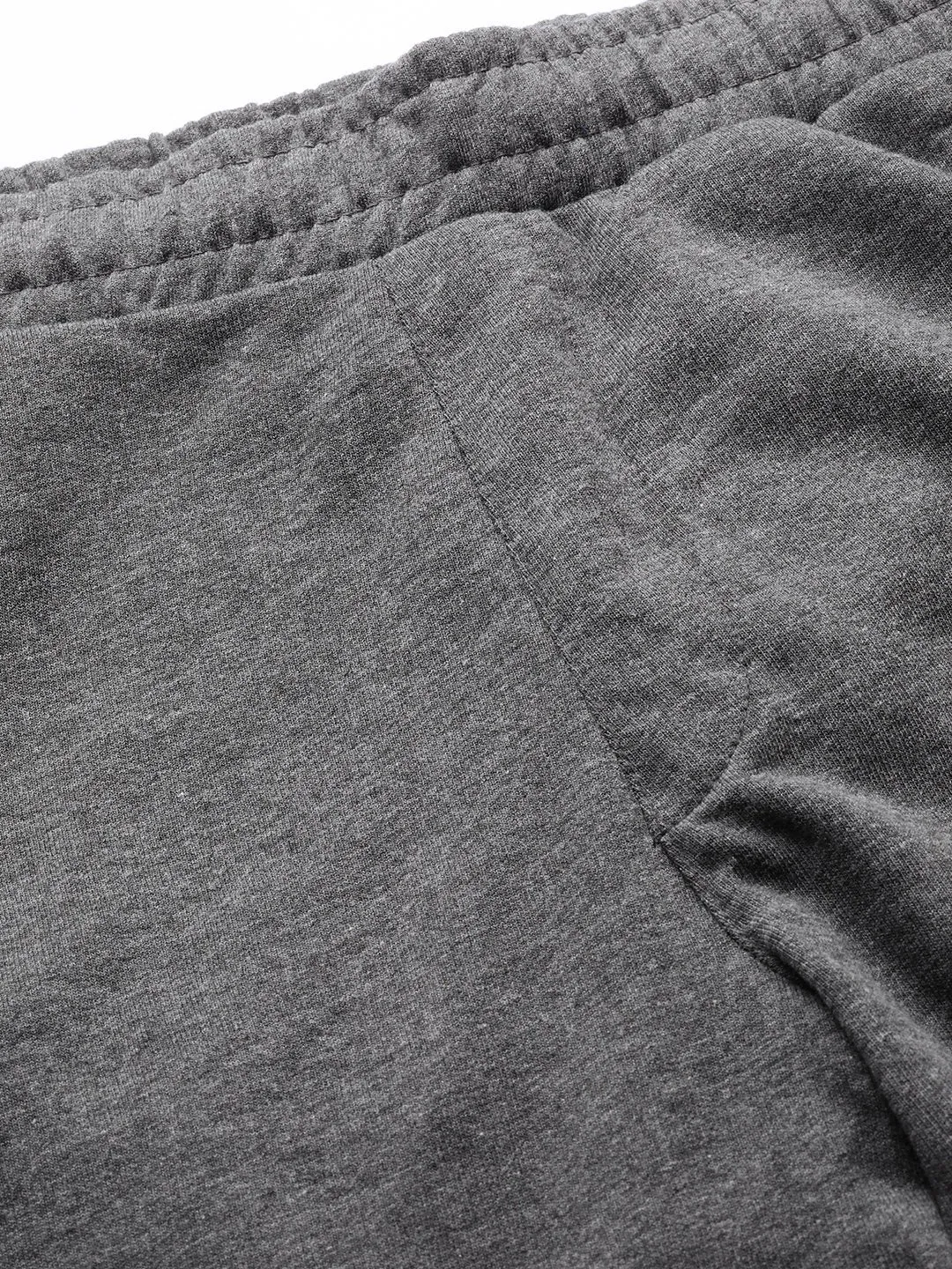 Quick Drying Office Wear Alcis Men Grey Solid Track Pant