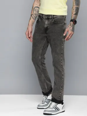 Cool Silhouette Men's 511 Grey Slim Fit Mid Rise Jeans
