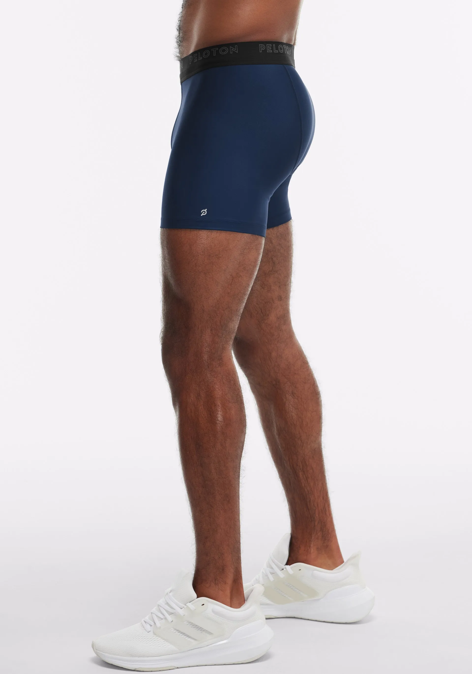 Anti-bacterial plain shorts Mid Compression 5" Training Layer